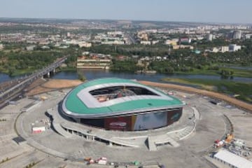 Se jugará en el Kazán Arena, con capacidad para 50000 personas. Allí hace de local el Rubin Kazán. La ciudad tiene poco más de un millón de habitantes.