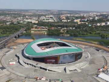 Se jugará en el Kazán Arena, con capacidad para 50000 personas. Allí hace de local el Rubin Kazán. La ciudad tiene poco más de un millón de habitantes.