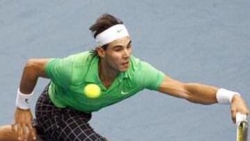 <strong>IMPECABLE.</strong> Rafa Nadal subió varios peldaños el nivel mostrado ante Almagro o Robredo y firmó un partido enorme para superar a Tsonga.