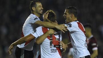 River golea a Lanús con Quintero y Santos Borré