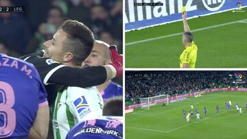 La estéril artimaña de Cuéllar: acabó en tarjeta amarilla y gol