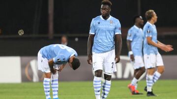 Soccer Football - Europa League - Group E - CFR Cluj v Lazio - Stadionul Dr. Constantin Radulescu, Cluj-Napoca, Romania - September 19, 2019  Lazio&#039;s Felipe Caicedo reacts after the match        Inquam Photos/Manases Sandor via REUTERS  ROMANIA OUT. 