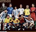 Messi y CR7 coronan un Balón de Oro Dream Team con Xavi