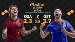 CA Osasuna vs. Getafe CF: horario, dónde ver, pronósticos y clasificación