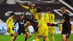Resumen y goles del Eintracht vs. Dortmund de Bundesliga