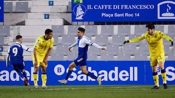 Ibiza rescata al Sabadell con un cabezazo en el descuento