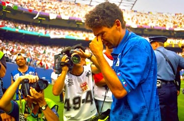 Roberto Baggio, el héroe que pasó a villano en tan solo 11 pasos