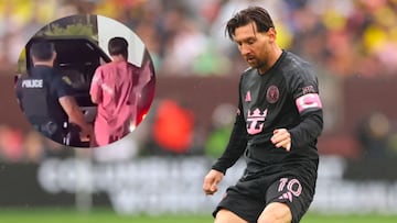 Policía pide una foto con Lionel Messi y se vuelve viral en redes