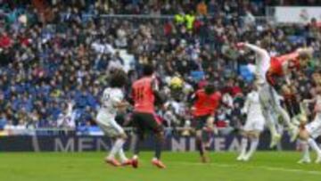 Elustondo endos&oacute; al Madrid el octavo gol de c&oacute;rner en lo que va de curso.