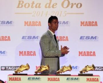 Cristiano Ronaldo gana su cuarta Bota de Oro