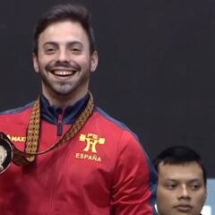 Josue Bachi gana bronce en la categoría 61 kilogramos