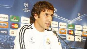 <strong>CAPITÁN.</strong> Raúl quiere ver al Real Madrid en la final de la Champions.