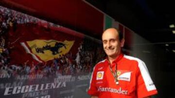Luca Marmorini, responsable del área de motor y electrónica del a 'Scuderia'.