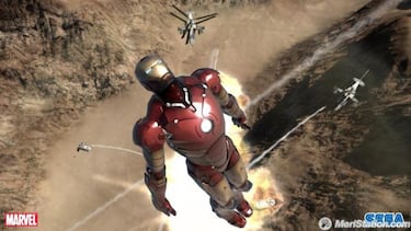 El héroe Iron Man se luce en nuevas imágenes