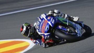 Lorenzo, el más rápido en calificación.