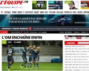 Portadas de la prensa extranjera