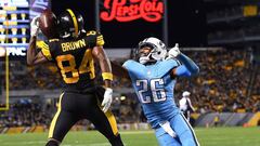 Ben, Brown y los Steelers dominan a los Titans