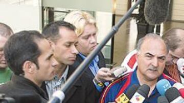 <b>RAÚL</B>. "No voy a valorar cómo está. Todos tienen altibajos".