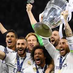 Los jugadores del Madrid cobran hoy la prima por el cuarteto