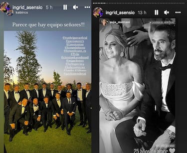 La otra boda de Fernando Sanz e Ingrid Asensio