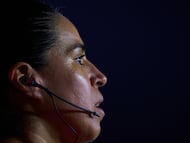 Assistant Referee 1 Karen Janett Diaz during the 5th round match between Tigres UANL and Santos as part of the Liga BBVA MX, Torneo Clausura 2026 at Universitario Stadium, on February 06, 2026 in Monterrey, Nuevo Leon, Mexico.