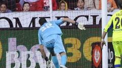 La insistencia del Sporting tumba a un Getafe con diez