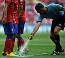 El spray para las faltas se usará en el Mundial de Clubes