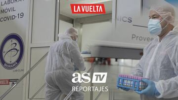El laboratorio móvil que protege La Vuelta del Covid: Búnker PCR