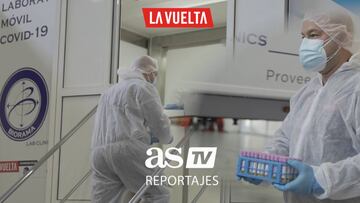 Todos los secretos del laboratorio móvil que protege de la Covid-19 a La Vuelta