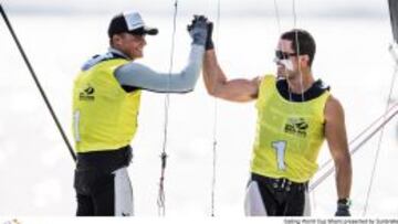 Onán Barreiros y Juan Curbelo, oro en Miami