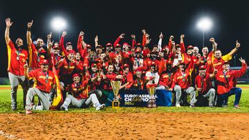 El béisbol español vuelve a reinar en Europa