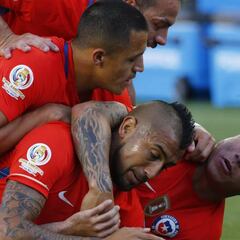 Las 5 figuras de Chile en la Copa