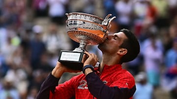 Spanish star, Rafa Nadal, with 14 wins, is the only tennis player who owns this trophy.