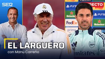 El Larguero: Ancelotti y Arteta cruzan halagos en la previa del Arsenal - Real Madrid