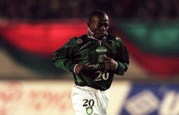 Asprilla en Palmeiras en 1999