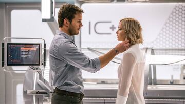 Passengers con Jennifer Lawrence y Chris Pratt