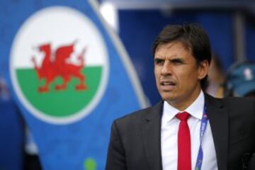 Entrenador galés Chris Coleman.