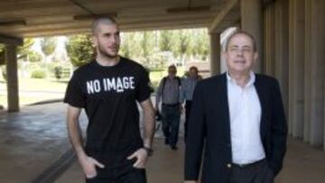 Rubén, portero del Almería.