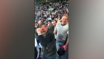 Así fue el recibimiento al médico que salvó la vida al fan