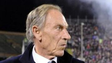 El ya exentrenador del Cagliari, Zdenek Zeman