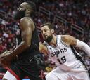 Sin Paul, Harden asume: 39 de 'La Barba' para vencer a los Spurs
