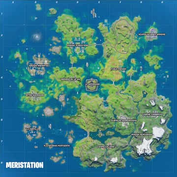 Mapa de la isla antes de las 9AM CEST del 9 de julio de 2020