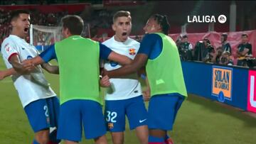 Se salió ante el Madrid y hoy le salva a Xavi un punto: golazo de la joya de la Masía