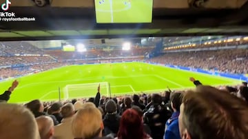 Londres no olvida: sale a la luz este cántico en Stamford Bridge a hacer daño sobre el Barcelona y los árbitros