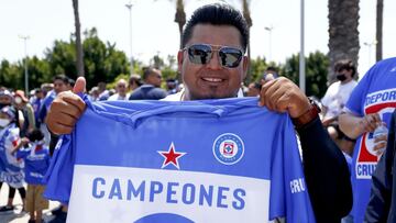 ¡Abarrotado de Celestes! La afición de Cruz Azul presente en Carson