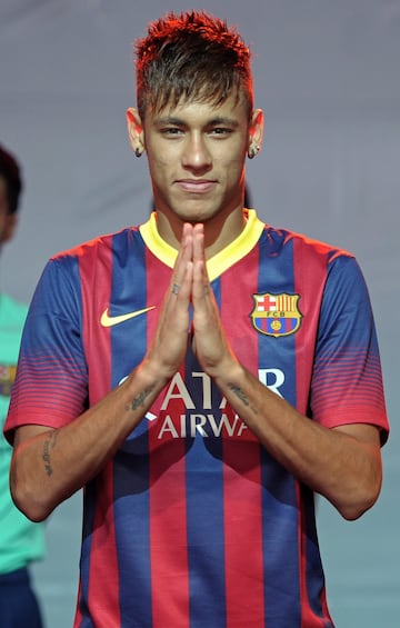 Neymar en 2013.