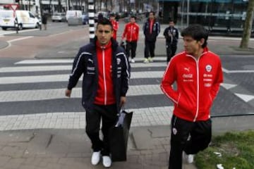 Arturo Vidal, a 10 años de su debut en la Roja.