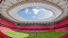 Una panor&aacute;mica del estadio de San Mam&eacute;s.