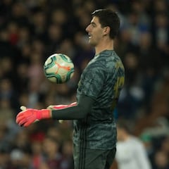 Las paradas de un muro llamado Courtois decisivo para el Madrid