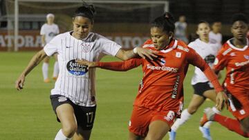 Am&eacute;rica cae goleado 4-0 ante Corinthians en la semifinal de la Copa Libertadores Femenina.